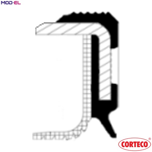 Shaft seal crankshaft - shaft,