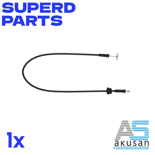 Engine hood cable - engine, man