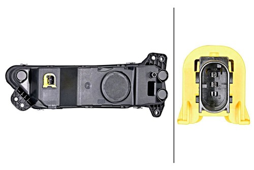 Right led fog light hella - right,
