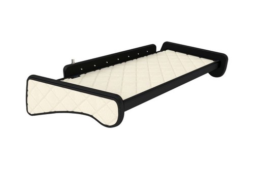 Cabin interior shelf - , man