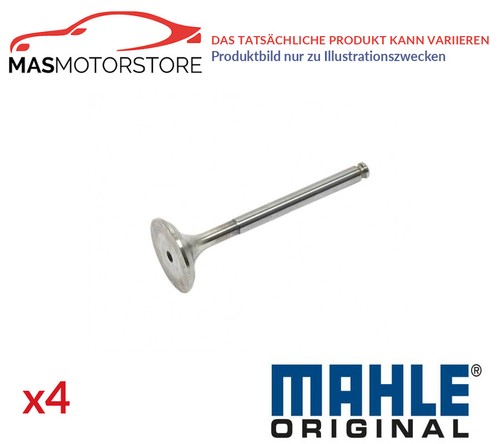 Engine exhaust valve mahle - exhaust,