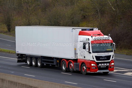 Truck photo 12x8 - man, tgx