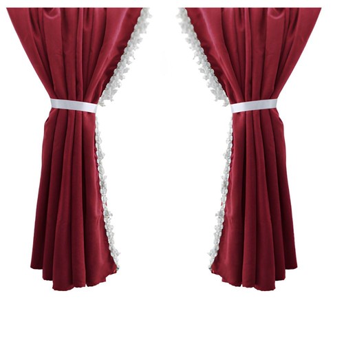 Window curtains bordeaux - window,