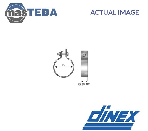 99715 exhaust system clip - 99715,
